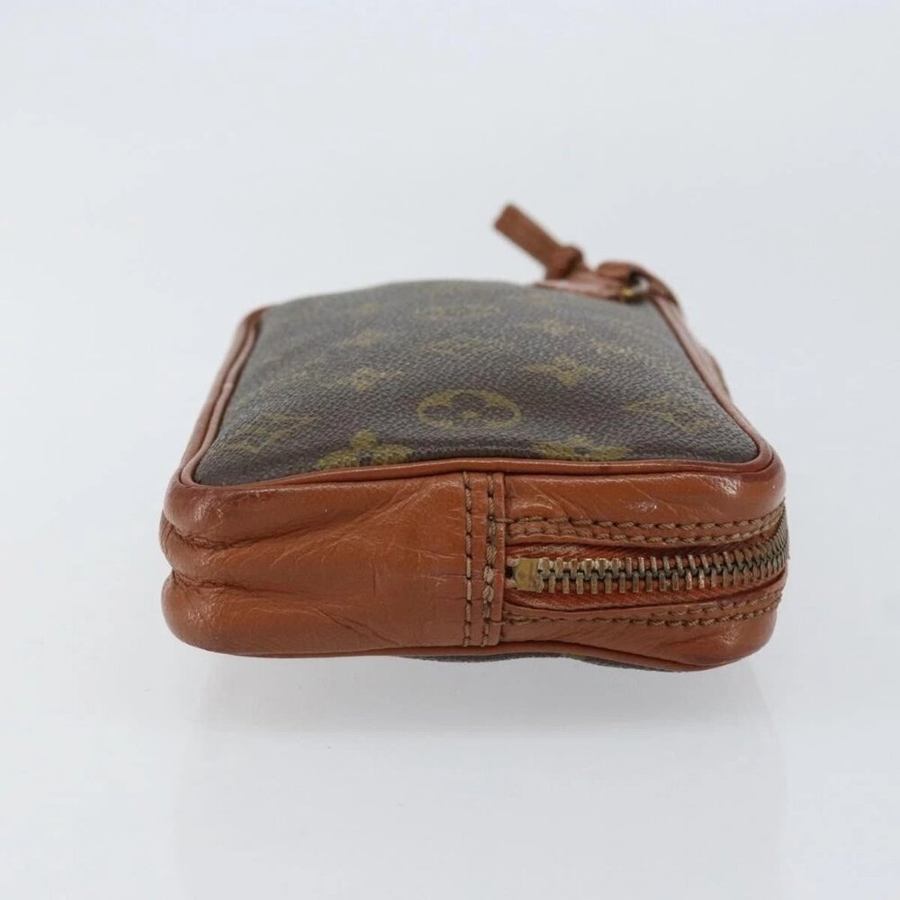LOUIS VUITTON Monogram Pochette Sports Clutch Bag N0.183 LV Auth ka228 - Picture 6 of 16